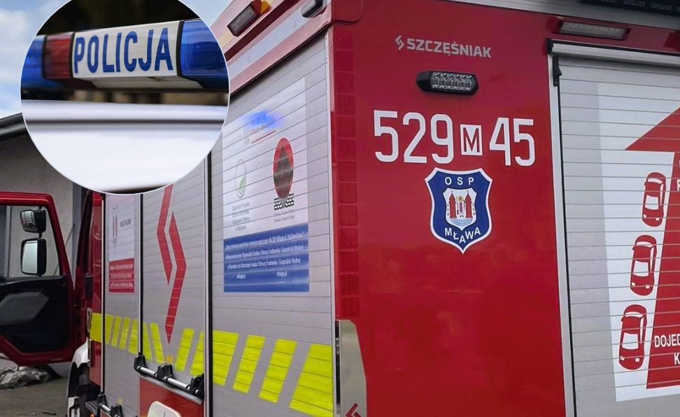 Tragiczny wypadek w Mławie. Nie żyje 57-letni pracownik firmy